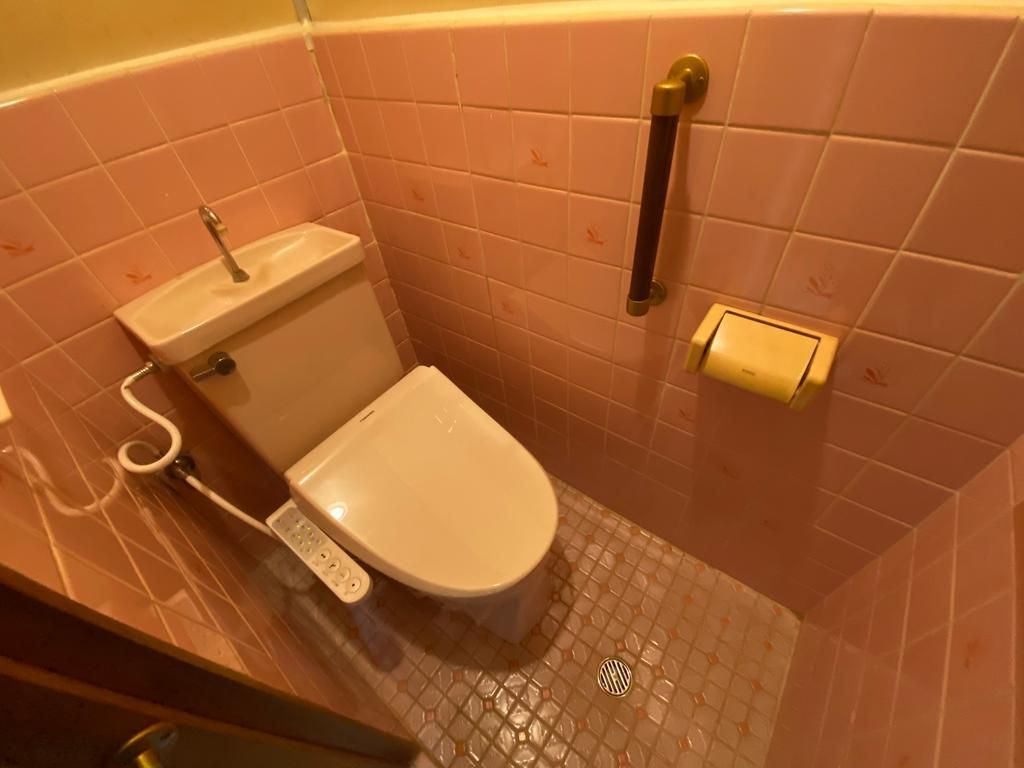 金田町2丁目貸家のトイレ