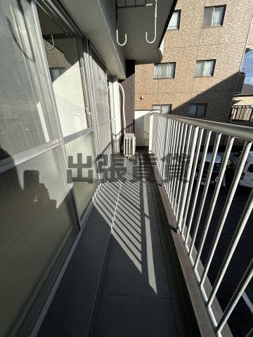 仲介手数料0！！	シャトー共栄のバルコニー