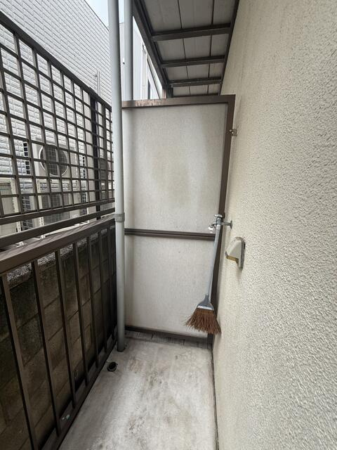 しゅんせいハイツⅡのバルコニー