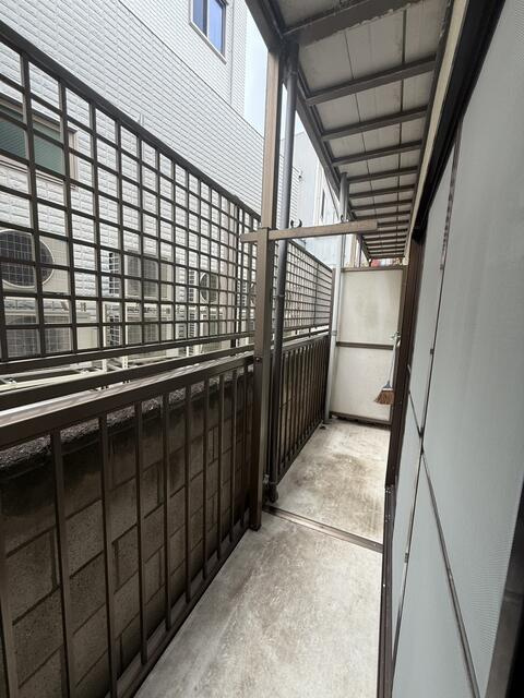 しゅんせいハイツⅡのバルコニー