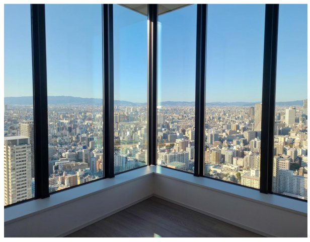 シエリアタワー大阪堀江の居間・リビング