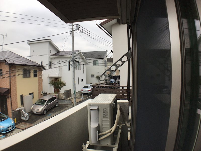 アロハヴィラ鶴川のバルコニー