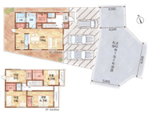 立川市砂川町7丁目　新築戸建　【全3棟】の画像