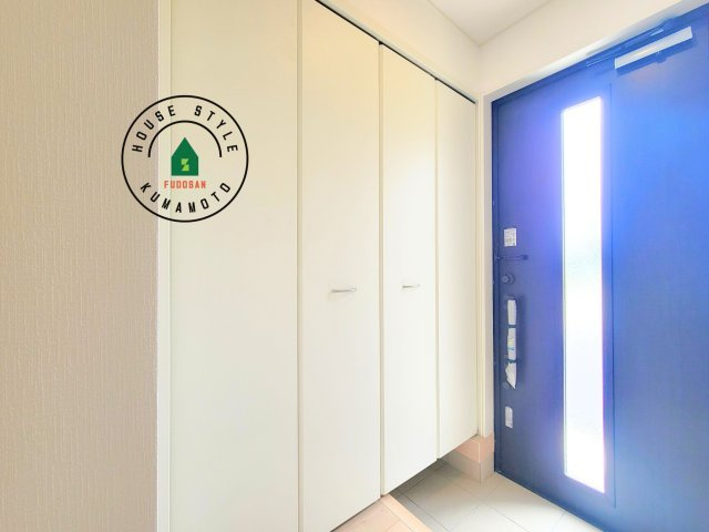 熊本市西区田崎3丁目第1-2棟(2号棟)の内観：施工例|二重ロックでしっかり防犯対策ができます。