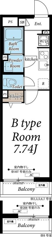 リブリ・蓮田関山の間取り