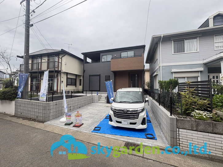 茅ヶ崎市下寺尾　新築戸建の外観|4/6撮影