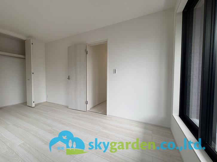 茅ヶ崎市下寺尾　新築戸建の寝室|使い勝手のいい寝室です