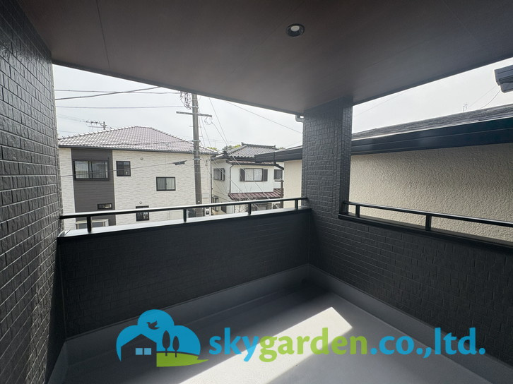 茅ヶ崎市下寺尾　新築戸建のバルコニー|インナーバルコニー