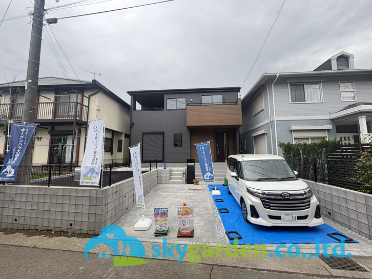 茅ヶ崎市下寺尾　新築戸建の外観