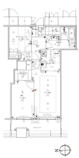 【間取り】 | グレースタワーⅢ