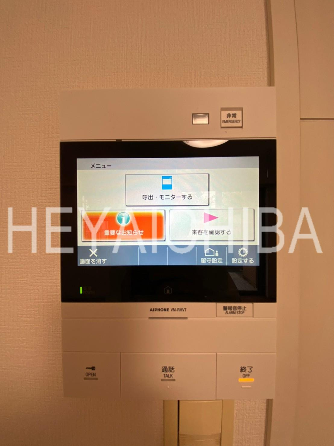 プレール・ドゥーク上野NORTHのセキュリティ|テレビ付きモニターフォン