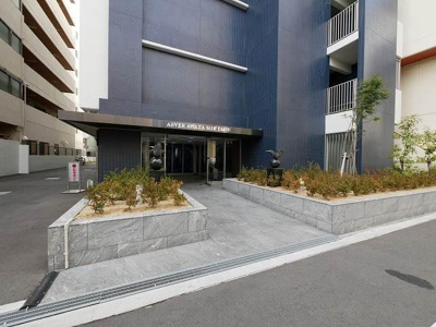 【エントランス】 | アスヴェル阿波座BLUE EARTH | 落ち着いたエントランスです