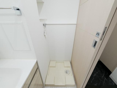 【設備】 | アスヴェル阿波座BLUE EARTH | 洗濯機置き場です