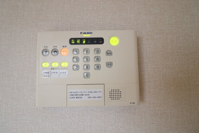 熊本市南区出仲間２丁目のアパートのセキュリティ