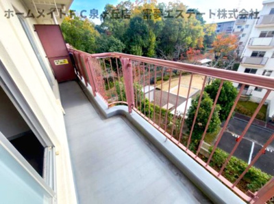 【バルコニー】 | 泉北城山台三丁住宅6号棟