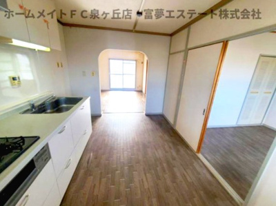 【居間・リビング】 | 泉北城山台三丁住宅6号棟