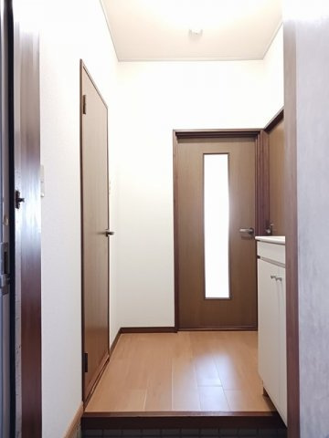 ランデックスの玄関