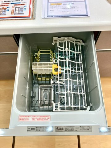 ミサワホーム施工　多度津町　全室南向き５LDKの設備|お手入れしやすい食洗機です♪