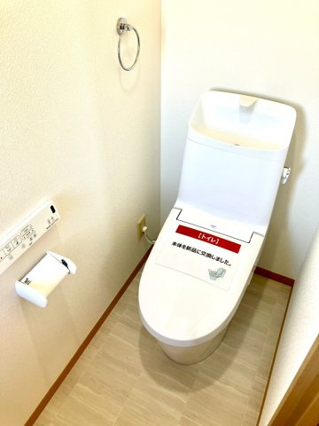 ミサワホーム施工　多度津町　全室南向き５LDKのトイレ