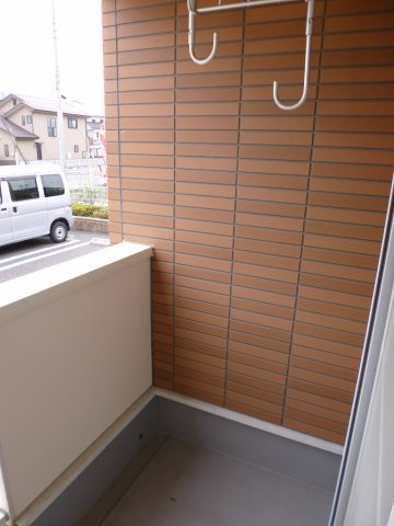 ホワイトメゾンⅦのバルコニー