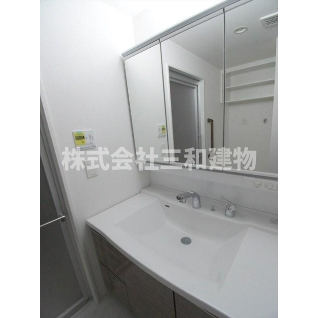 プライムガーデン若木の洗面所