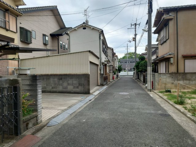 【前面道路含む現地写真】 | 八尾市宮町3丁目土地　用和小学校区　近鉄久宝寺口駅