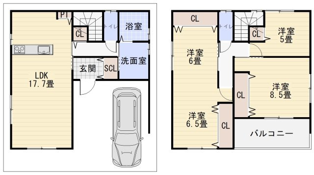 【区画図】 | 八尾市宮町3丁目土地　用和小学校区　近鉄久宝寺口駅 | 建築条件なしの売土地です。参考プラン図。