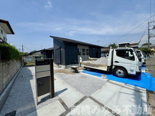 前橋市上泉町　限定1棟　ブルーミングガーデン　新築建売の外観|外観です