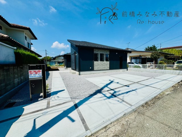 前橋市上泉町　限定1棟　ブルーミングガーデン　新築建売の外観