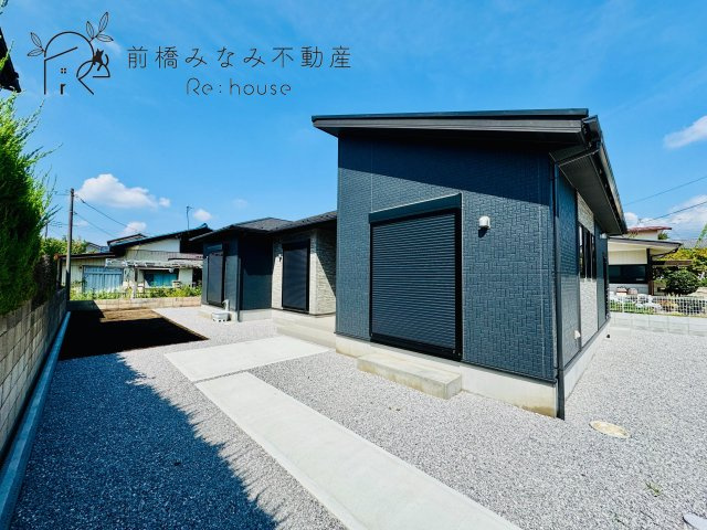 前橋市上泉町　限定1棟　ブルーミングガーデン　新築建売の外観
