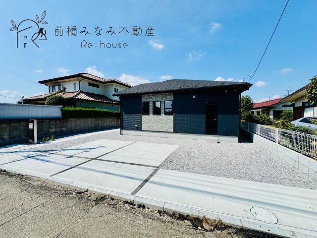 前橋市上泉町　限定1棟　ブルーミングガーデン　新築建売の外観