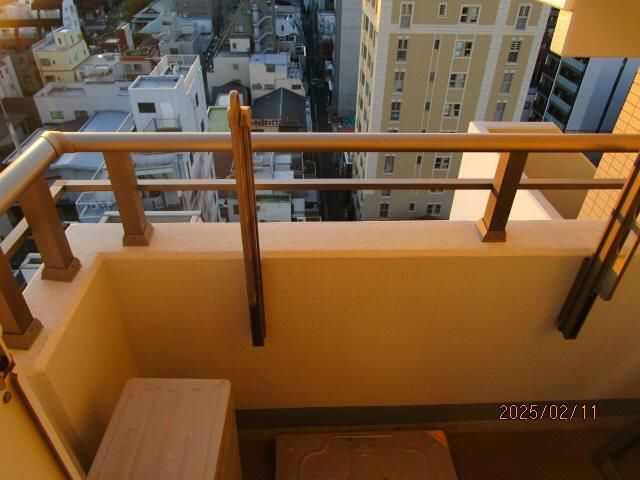 日神デュオステージ浅草松が谷のバルコニー