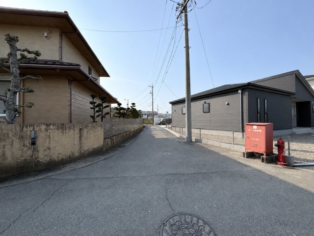 リーブルガーデン　本巣市下真桑第2　全3区画分譲の前面道路含む現地写真|■前面道路　■ヤマダ不動産　株式会社リライフ　
■夢のマイホーム購入をフルサポートします！