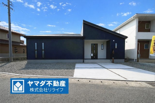 リーブルガーデン　本巣市下真桑第2　全3区画分譲の外観|■2号棟
■YAMADA電機の　ヤマダ不動産　株式会社リライフ　大垣店■
省エネ・耐震性◎の一建設の家。　
日本の風土に調和する木造軸組工法。フラット３５はＳＡを取得！１０年間の金利優遇あり！　