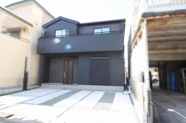 桟橋通3丁目　新築戸建　【内覧可能】の区画図|土地面積　117.42㎡（約35.51坪）