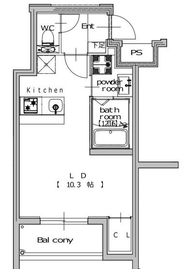 【間取り】 | シエルコート大宮