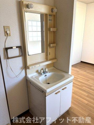 【洗面所】 | ジュネス高橋C棟 | 独立洗面台