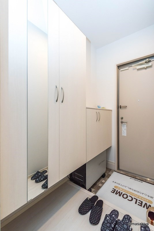 メゾンHa・Maの玄関|下駄箱