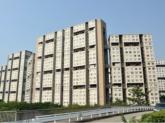 芦屋浜高層（若葉）1号棟の展望