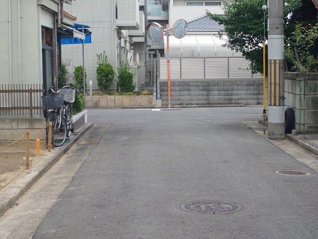 【前面道路含む現地写真】 | 八尾市渋川町6丁目土地　安中小学校区　ＪＲ久宝寺駅