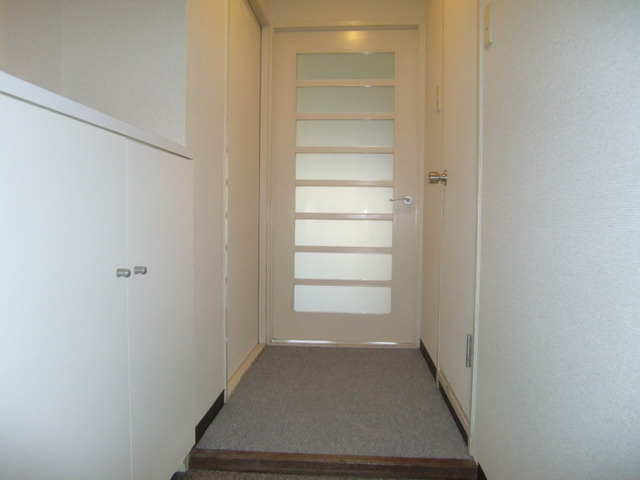 グリーンハイツ青木の玄関