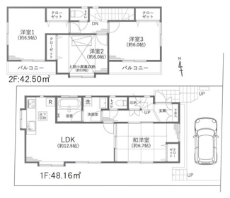 【間取り】 | 練馬区南大泉四丁目　中古戸建 | 練馬区南大泉四丁目　中古戸建