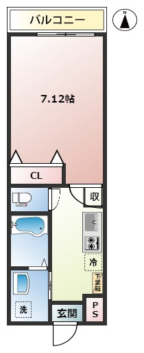 【間取り】 | サンウエスト堀切