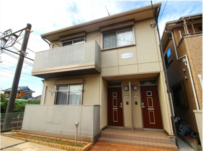 【外観】 | ローベンハイツ上沢Ｂ | 外観は落ち着いています