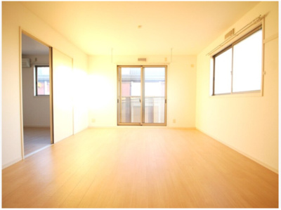 【居間・リビング】 | ローベンハイツ上沢Ｂ | 居間です