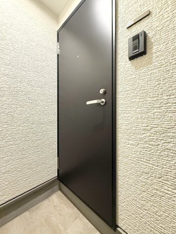 モアメゾン中央公園前の玄関|玄関入り口もおしゃれ