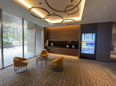 【ロビー】 | HARUMI FLAG PARK VILLAGE C棟