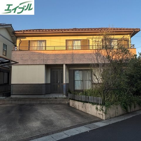 小牧市岩崎原１丁目　中古戸建の外観|南東角地・陽当たり良好。閑静な住宅地。