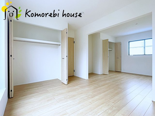 白岡市岡泉　新築一戸建て　リナージュ　01の寝室|ゆとりの広さです