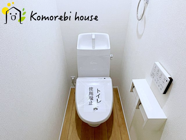 白岡市岡泉　新築一戸建て　リナージュ　01のトイレ|トイレも気になるポイント